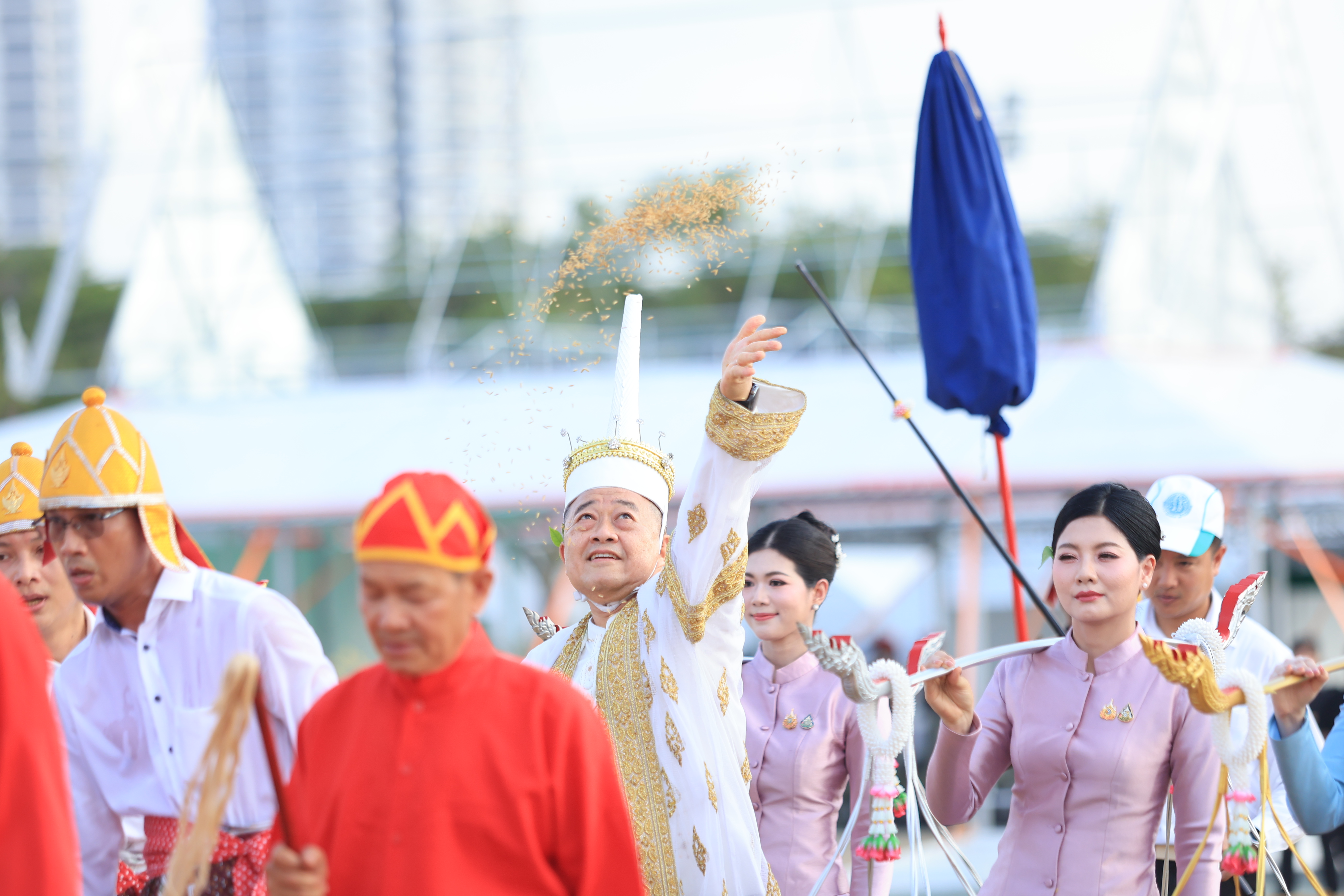 title - ส.ป.ก. ร่วมซ้อมใหญ่ ครั้งที่ 1 พระราชพิธีพืชมงคลจรดพระนังคัลแรกนาขวัญ ประจำปีพุทธศักราช 2569 